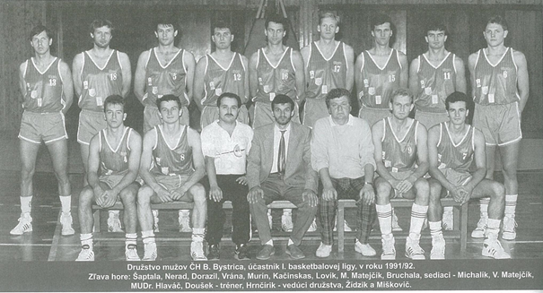1991 – ŠKP Banská Bystrica, postup do 1-ligy ČSFR – muži